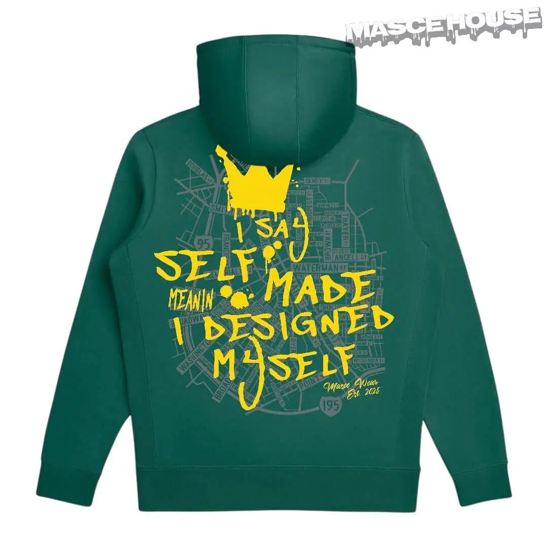 PVD KINGS HOODIE Heavyweight Organic Brushed - Masce House