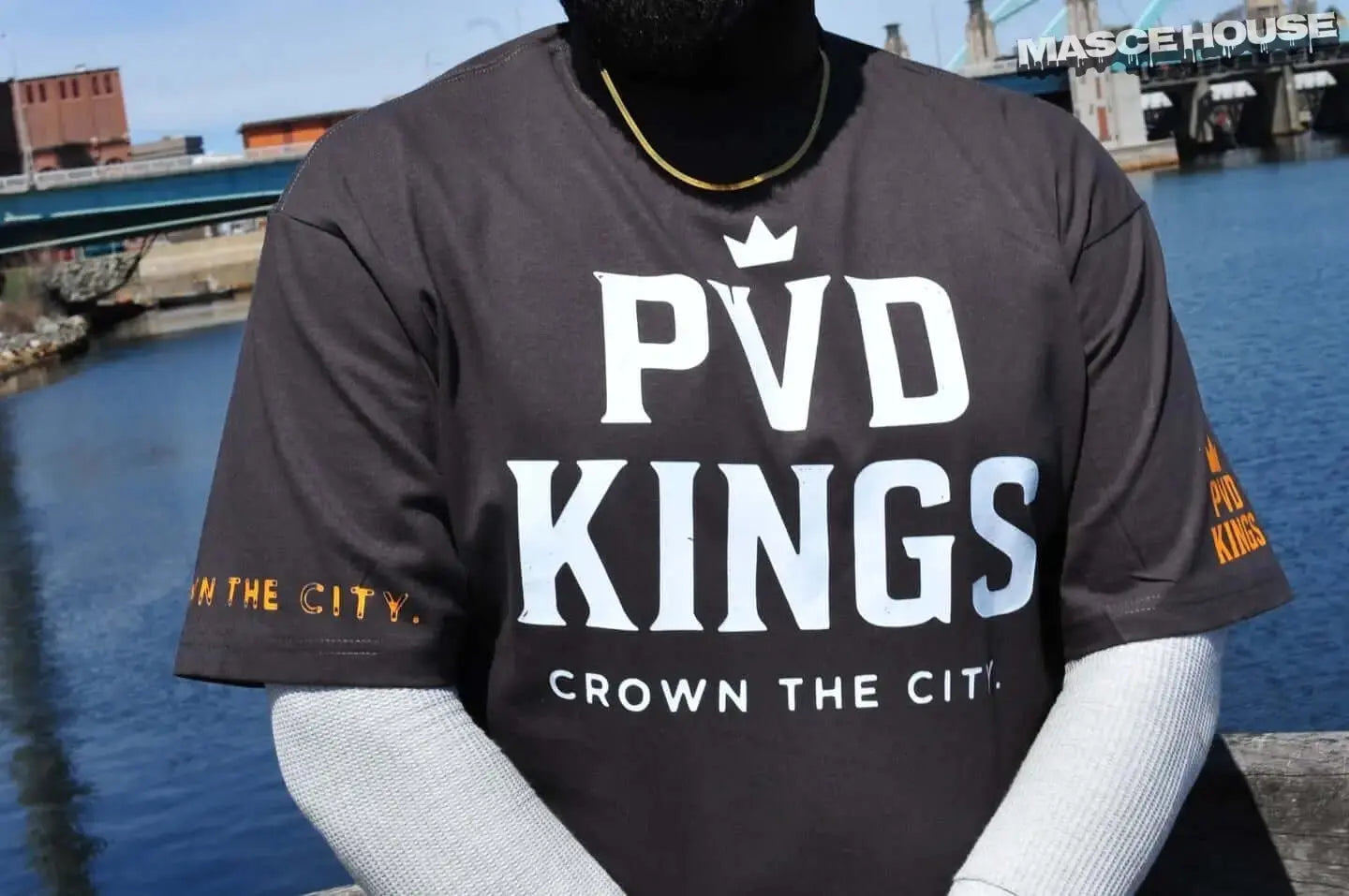 PVD KINGS Tee Max Heavyweight Organic Cropped Masce House premium crop top