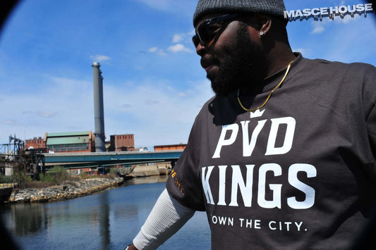 PVD KINGS Tee Max Heavyweight Organic Cropped Masce House premium crop top