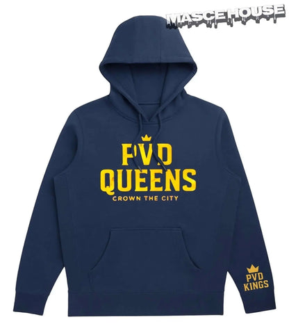 PVD QUEEENS HOODIE Heavyweight Organic cotton hoodie Brushed Masce House