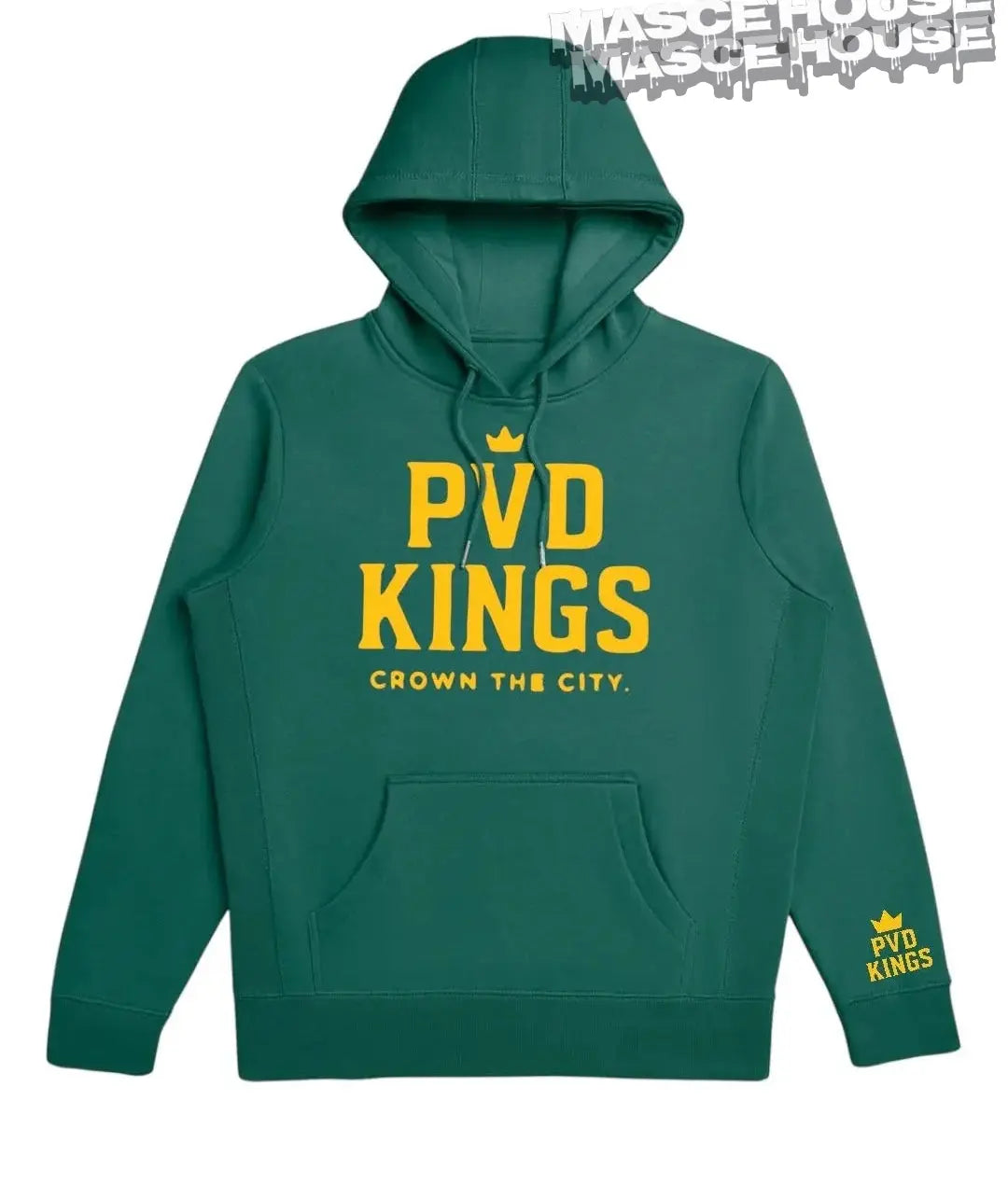 PVD KINGS HOODIE Heavyweight Organic Brushed - Masce House 