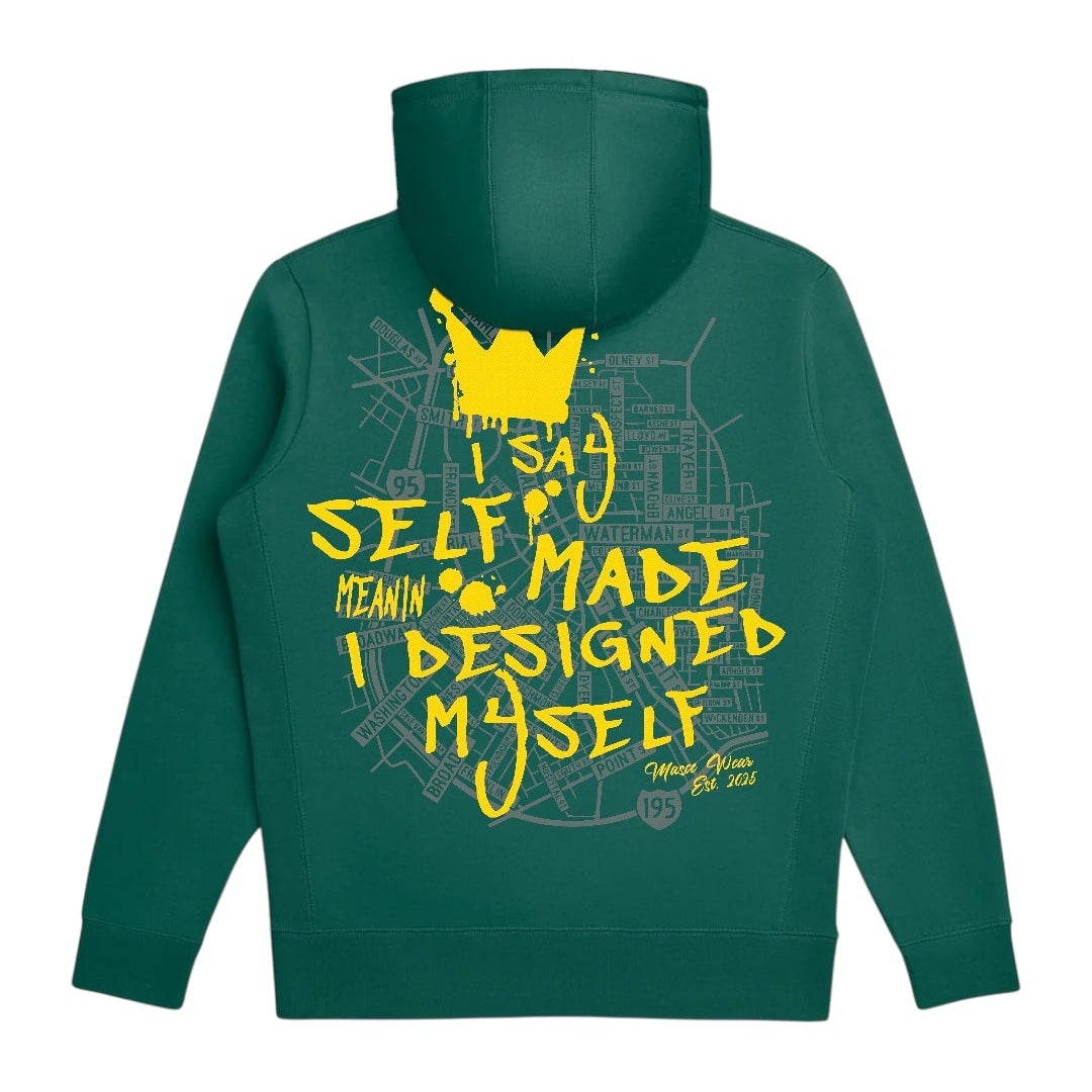 PVD KINGS HOODIE Heavyweight Organic Brushed - Masce House  