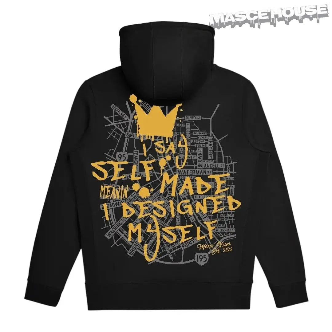 PVD KINGS HOODIE Heavyweight Organic Brushed - Masce House 