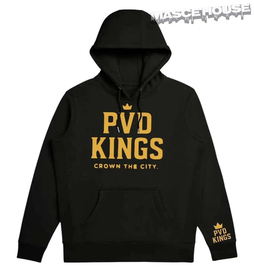 PVD KINGS HOODIE Heavyweight Organic Brushed - Masce House 