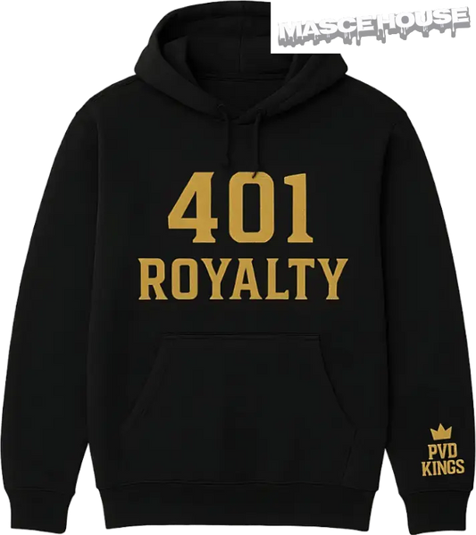 401 ROYALTY Midweight Organic hoodie French Terry Masce House